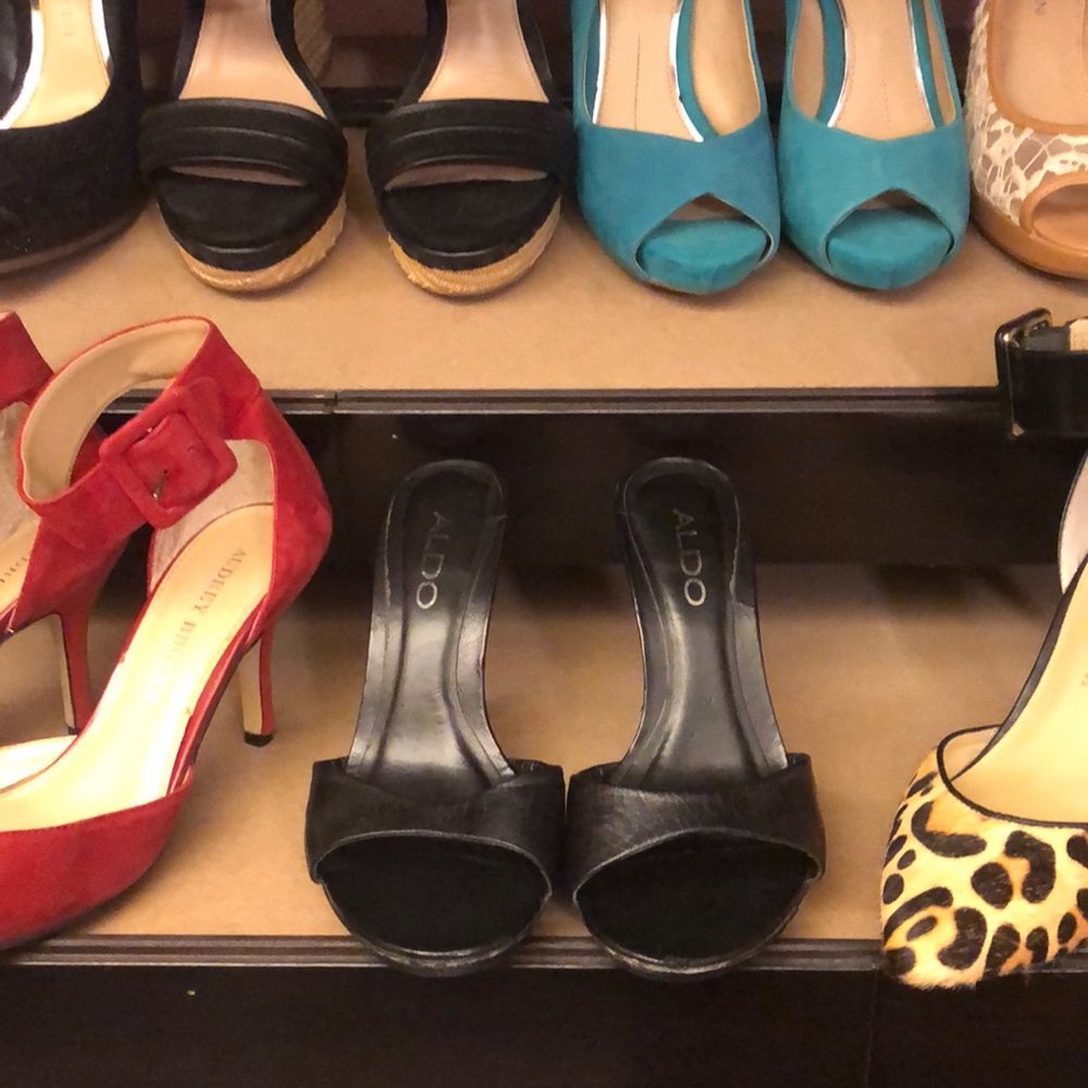 Black heels